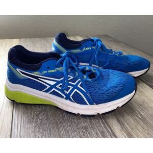 ASICS GT-1000 Duomax 1014A005 Blue White Green Youth US Size 5 A960418 Shoes
